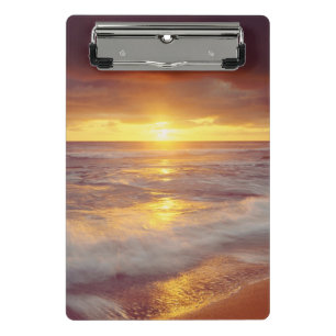 USA, Kalifornien, San Diego. Sonnenuntergang Mini Klemmbrett