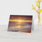 USA, Kalifornien, San Diego. Sunset Cliffs Beach Karte (Gelbe Blume)