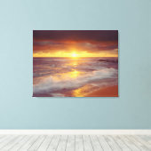 USA, Kalifornien, San Diego. Sunset Cliffs Beach Leinwanddruck (Insitu (Holzboden))