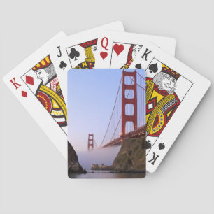USA, Kalifornien, San Francisco. Golden Gate 3 Spielkarten