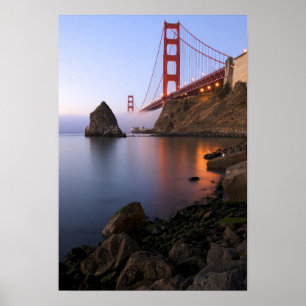 USA, Kalifornien, San Francisco. Goldenes Tor 2 Poster