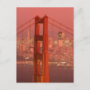 USA, Kalifornien, San Francisco. Postkarte