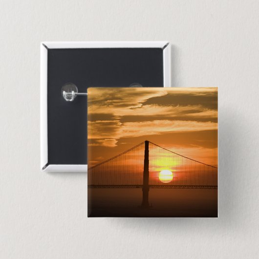  USA. Kalifornien. San Francisco. Sonneneinstellun Button (Vorne & Hinten)