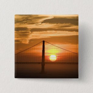  USA. Kalifornien. San Francisco. Sonneneinstellun Button