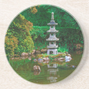 USA, Kalifornien. Sicht auf einen Teich Getränkeuntersetzer