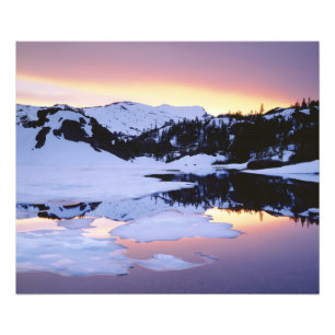 USA, Kalifornien, Sierra Nevada. Die Fotodruck