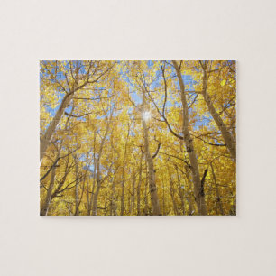 USA, Kalifornien, Sierra Nevada-Gebirge. Herbst Puzzle