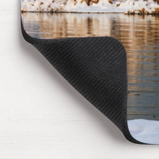 USA, Kalifornien, Sonnenaufgang in Monosee Mousepad (Ecke)