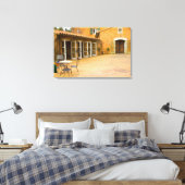 USA, Kalifornien, Sonoma Valley, Patio in Viansa Leinwanddruck (Insitu (Schlafzimmer))