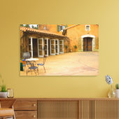 USA, Kalifornien, Sonoma Valley, Patio in Viansa Leinwanddruck (Insitu (Wohnzimmer))