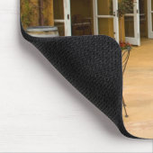 USA, Kalifornien, Sonoma Valley, Patio in Viansa Mousepad (Ecke)