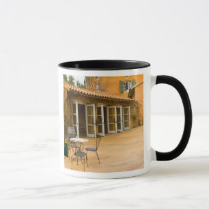 USA, Kalifornien, Sonoma Valley, Patio in Viansa Tasse
