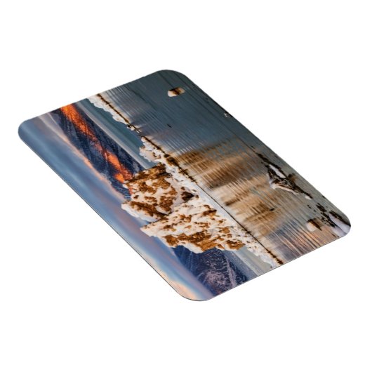 USA, Kalifornien, Sunrise am Mono Lake Magnet (Rechte Seite)