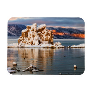 USA, Kalifornien, Sunrise am Mono Lake Magnet