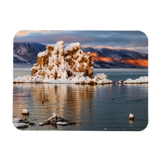 USA, Kalifornien, Sunrise am Mono Lake Magnet (Horizontal)