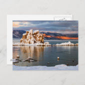 USA, Kalifornien, Sunrise am Mono Lake Postkarte (Vorne/Hinten)
