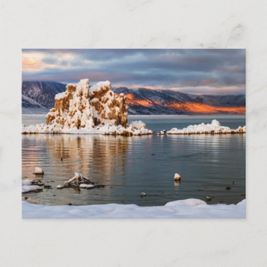 USA, Kalifornien, Sunrise am Mono Lake Postkarte (Vorderseite)