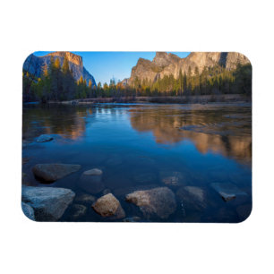 USA, Kalifornien. Yosemite Valley View 2 Magnet