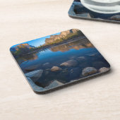 USA, Kalifornien. Yosemite Valley View 2 Untersetzer (Linke Seite)