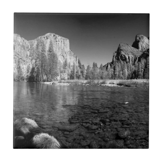 USA, Kalifornien. Yosemite Valley View Fliese (Vorderseite)