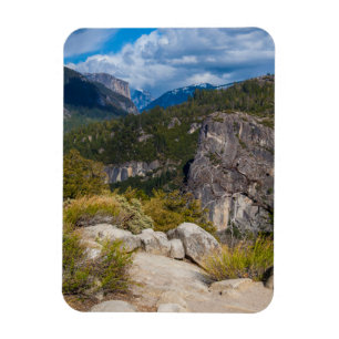 USA, Kalifornien. Yosemite Valley Vista 2 Magnet