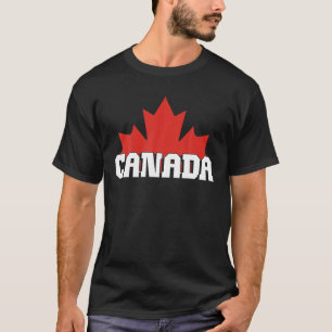 USA Kanada Flag zum kanadischen Tag T-Shirt