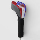 USA Kanada Golf Gift Custom US Kanada Treiberschut Headcover (angewinkelt)