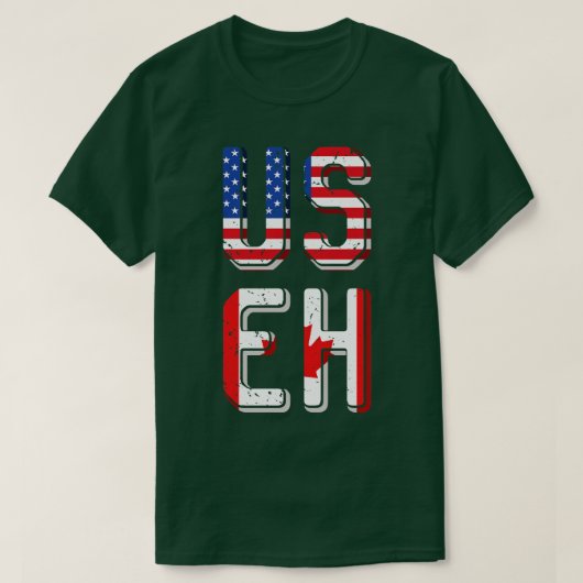 USA Kanada T-Shirt (Design vorne)