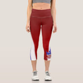 USA Kanada Yoga Pants Women's US Canada Leggings (Vorderseite)