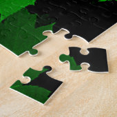 USA, Kansas, Eichenbäume im Hintergrund Puzzle (Seite)