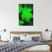 USA, Kansas, Eichenbäume im Licht Leinwanddruck (Insitu (Schlafzimmer))