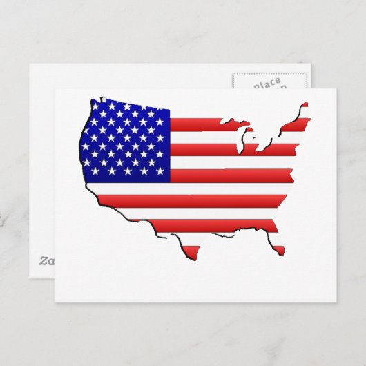 usa karte (Vorne/Hinten)