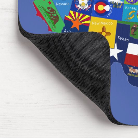 USA Karte Mousepad (Ecke)