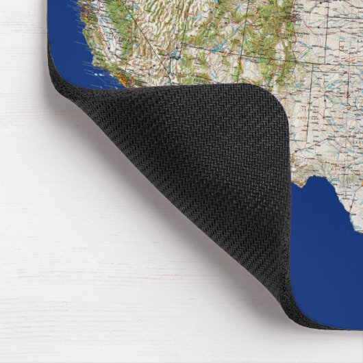 USA-Karte Mousepad (Ecke)