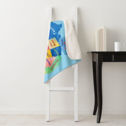 USA Karte Sherpadecke (Beispiel)