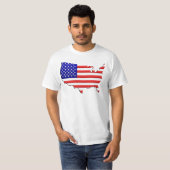 USA-Karte T-Shirt (Vorne ganz)