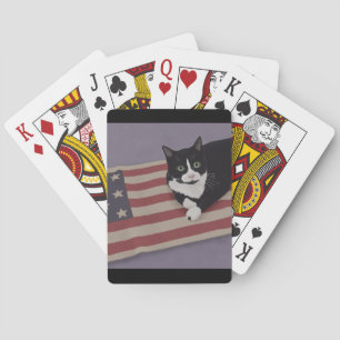 USA Katze Spielkarten