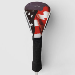USA kennzeichnen mit Textraum Golf Headcover