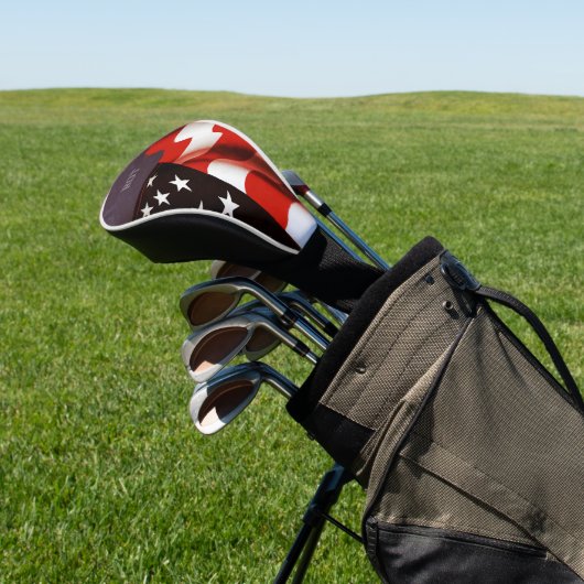 USA kennzeichnen mit Textraum Golf Headcover (In SItu)