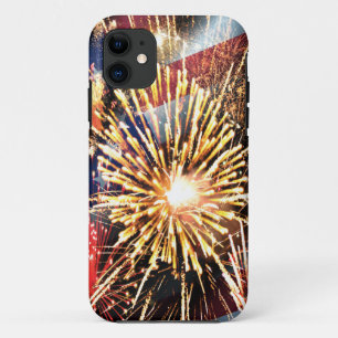 USA kennzeichnen und Feuerwerke Case-Mate iPhone Hülle