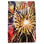 USA kennzeichnen und Feuerwerke Mittlere Geschenktüte (Vorderseite)