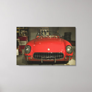 USA, Kentucky, Bowling Green: National Corvette 3 Leinwanddruck