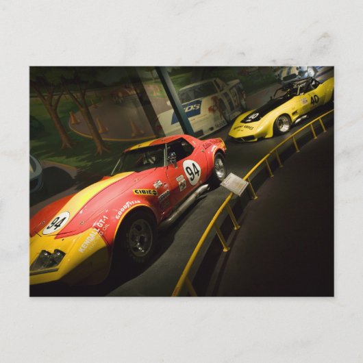 USA, Kentucky, Bowling Green: National Corvette 4 Postkarte (Vorderseite)