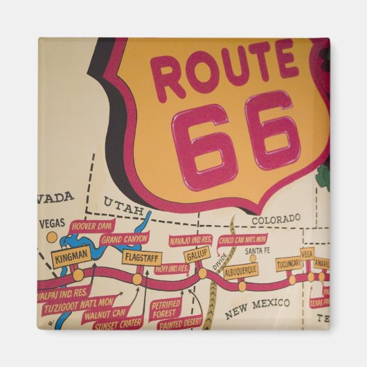 USA, Kentucky, Bowling Green: National Corvette 5 Magnet (Vorne)