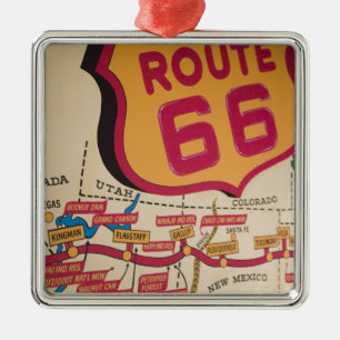 USA, Kentucky, Bowling Green: National Corvette 5 Silbernes Ornament