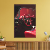 USA, Kentucky, Bowling Green: National Corvette Leinwanddruck (Insitu (Wohnzimmer))