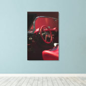 USA, Kentucky, Bowling Green: National Corvette Leinwanddruck (Insitu (Holzboden))