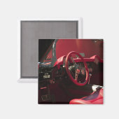 USA, Kentucky, Bowling Green: National Corvette Magnet (Vorderseite/Rückseite)