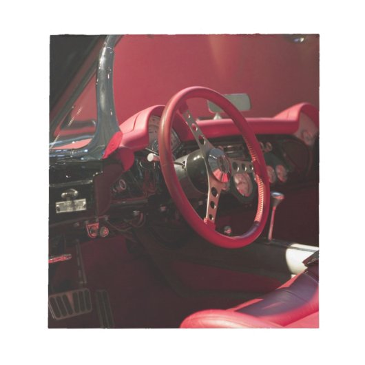 USA, Kentucky, Bowling Green: National Corvette Notizblock (Vorderseite)