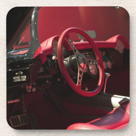 USA, Kentucky, Bowling Green: Nationale Korvette Untersetzer (Vorderseite)